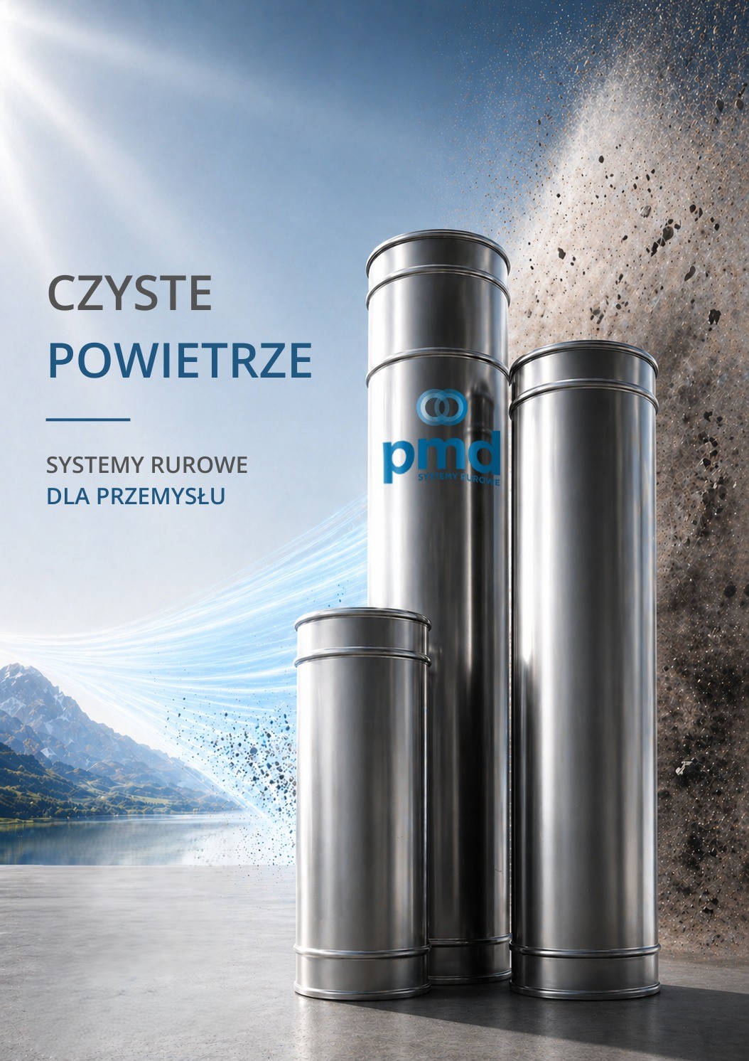 PMD Systemy Rurowe - czyste powietrze, systemy rurowe dla przemysłu